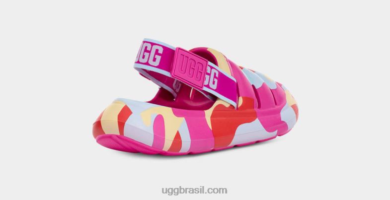 fruta do dragão 4VTTD518 UGG mulheres esporte sim slide camopop
