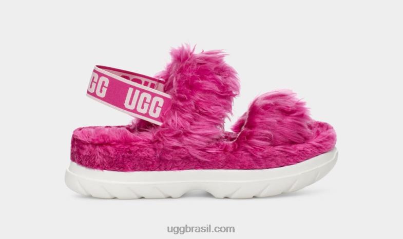 fruta do dragão 4VTTD738 UGG mulheres sandália fofa de açúcar