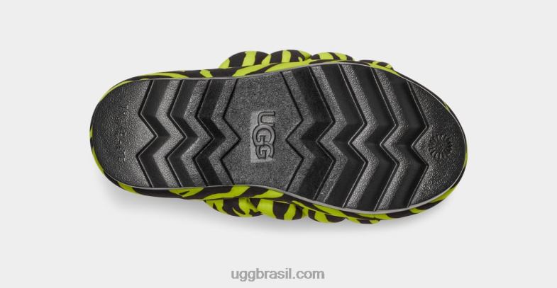 limão 4VTTD42 UGG mulheres maxi slide impressão de tigre