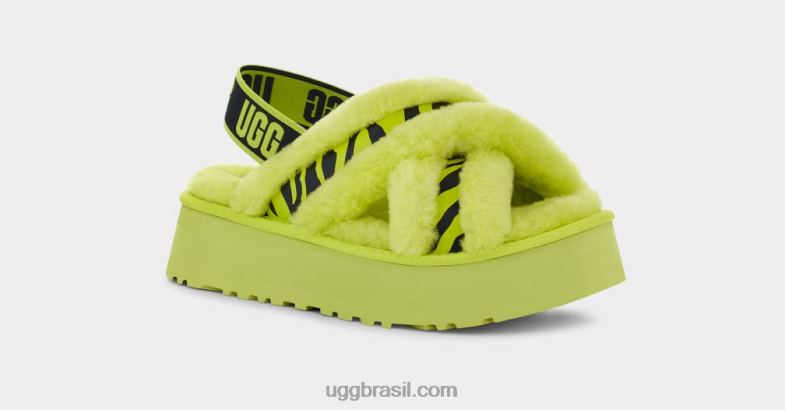 limão 4VTTD737 UGG mulheres discoteca cross slide animalia
