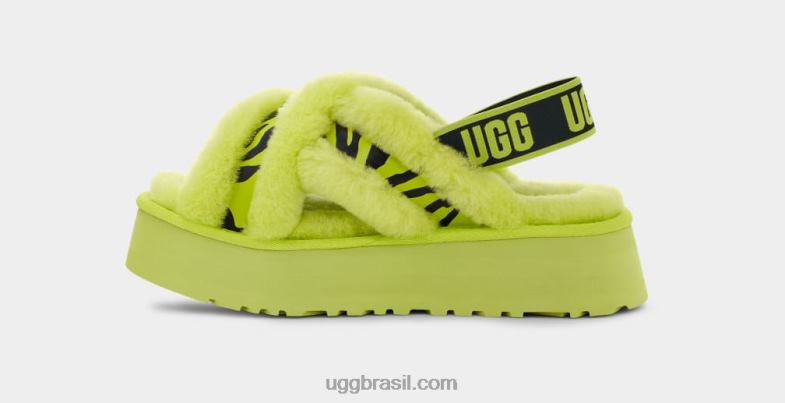 limão 4VTTD737 UGG mulheres discoteca cross slide animalia
