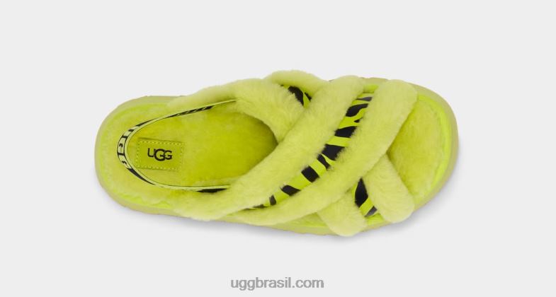 limão 4VTTD737 UGG mulheres discoteca cross slide animalia