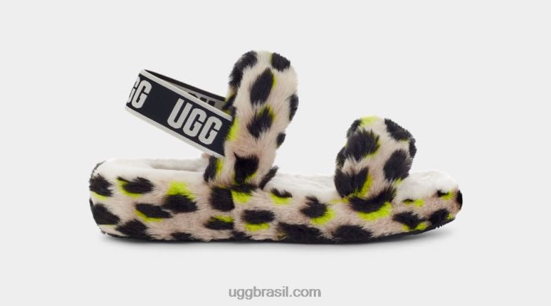 limão 4VTTD765 UGG mulheres oh sim impressão de chita