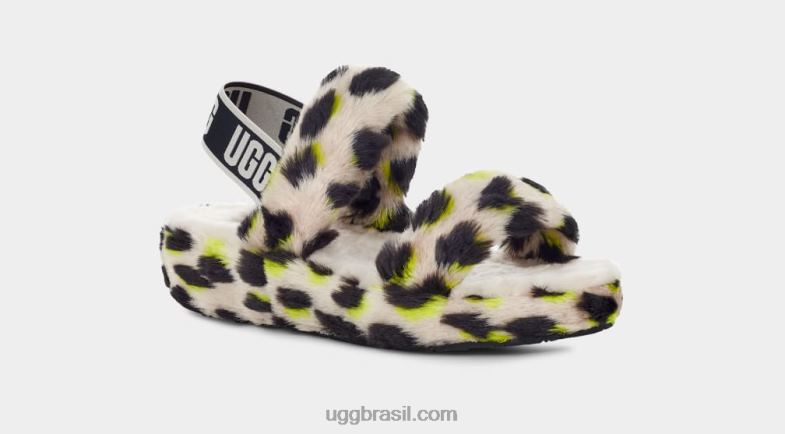 limão 4VTTD765 UGG mulheres oh sim impressão de chita