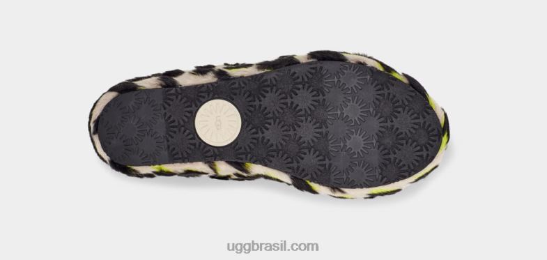 limão 4VTTD765 UGG mulheres oh sim impressão de chita