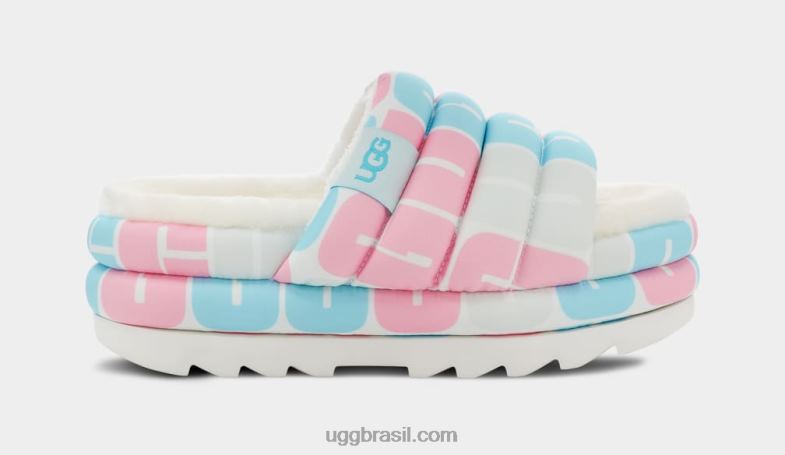 logotipo do orgulho 4VTTD603 UGG mulheres slide de orgulho