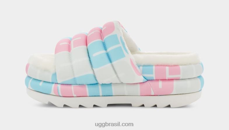 logotipo do orgulho 4VTTD603 UGG mulheres slide de orgulho