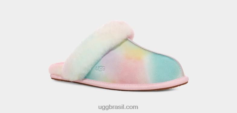 mistura de arco-íris 4VTTD351 UGG mulheres aquarelas scuffette ii