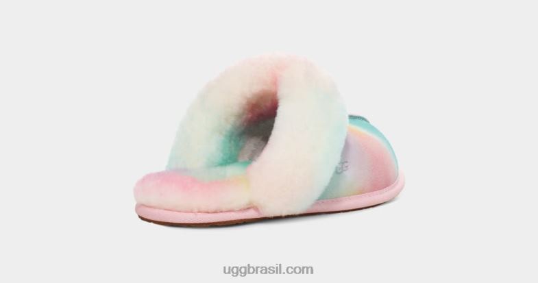 mistura de arco-íris 4VTTD351 UGG mulheres aquarelas scuffette ii