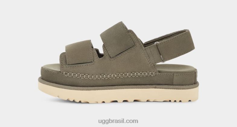 musgo verde 4VTTD2116 UGG mulheres estrela dourada estilingue