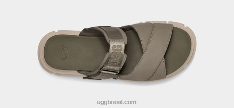 musgo verde 4VTTD465 UGG mulheres slide de ashton