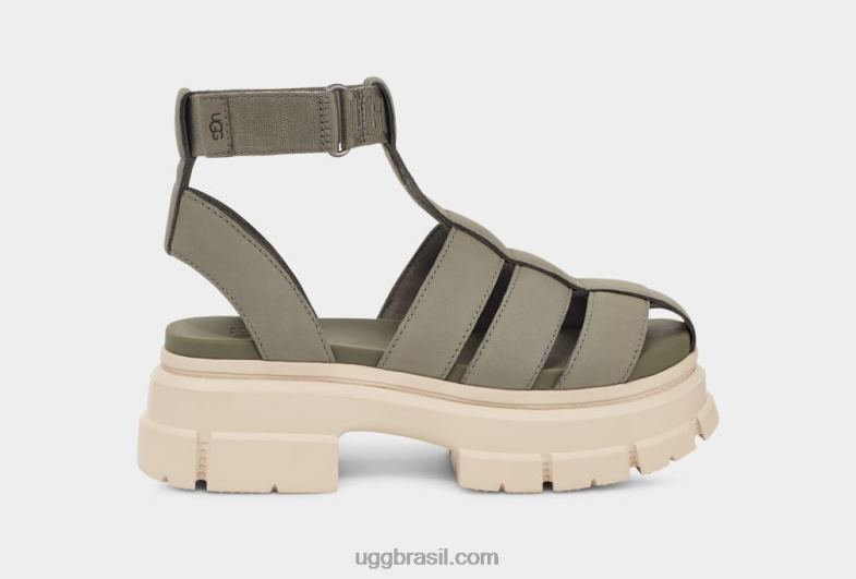 musgo verde 4VTTD466 UGG mulheres ashton strappy