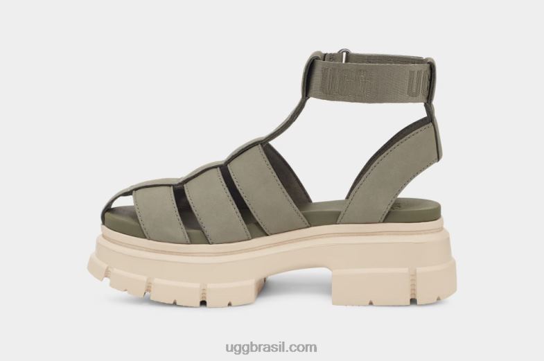 musgo verde 4VTTD466 UGG mulheres ashton strappy