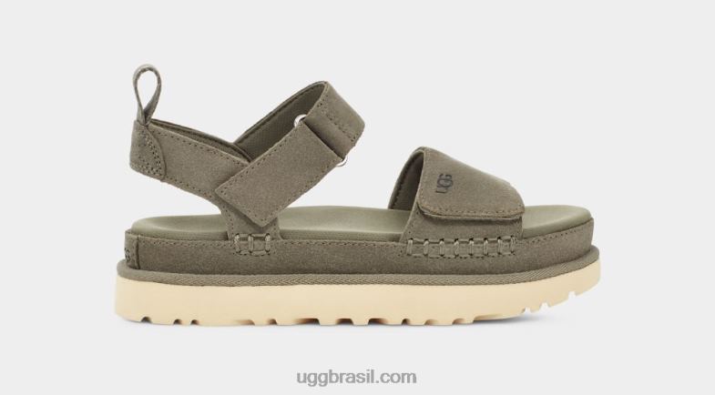 musgo verde 4VTTD576 UGG mulheres estrela dourada