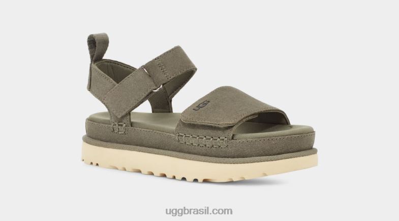 musgo verde 4VTTD576 UGG mulheres estrela dourada