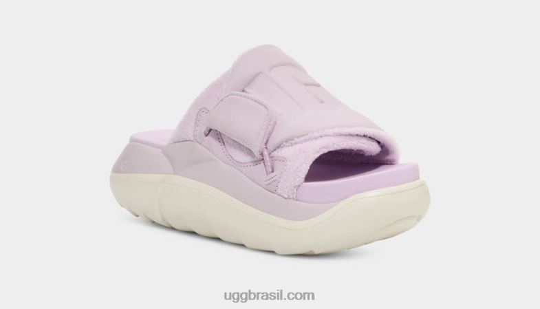névoa de lavanda 4VTTD526 UGG mulheres o deslizamento de nuvens