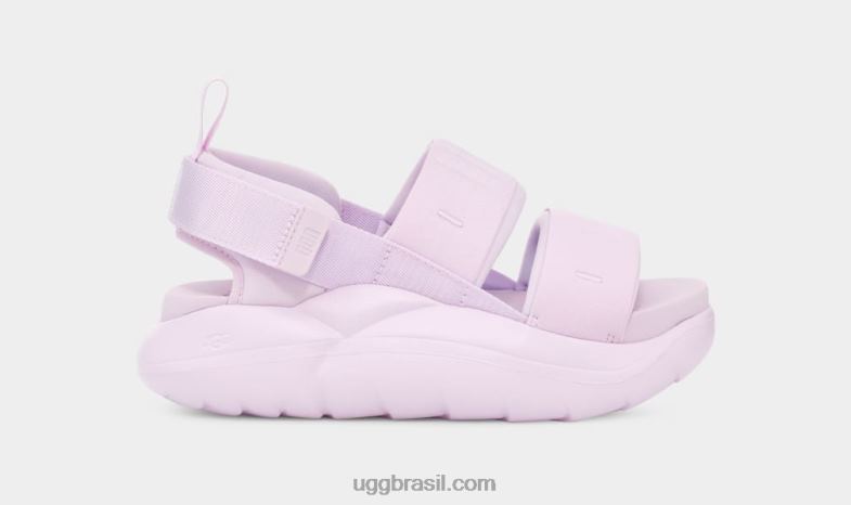 névoa de lavanda 4VTTD554 UGG mulheres sandália esportiva la cloud
