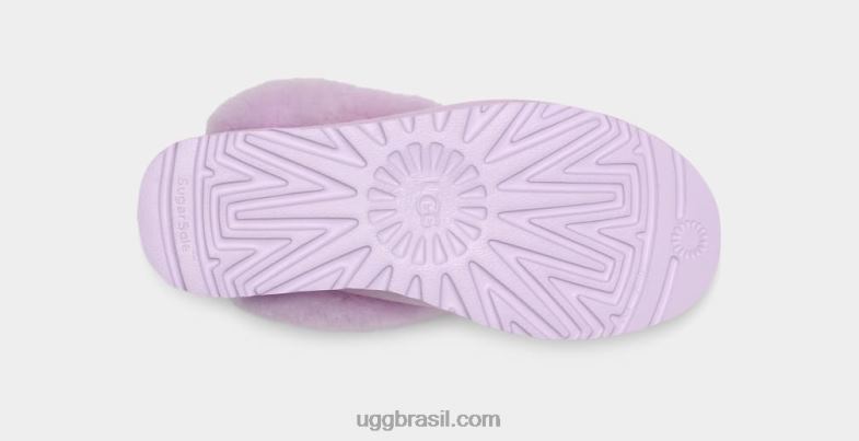 névoa de lavanda 4VTTD610 UGG mulheres chinelo clássico ii