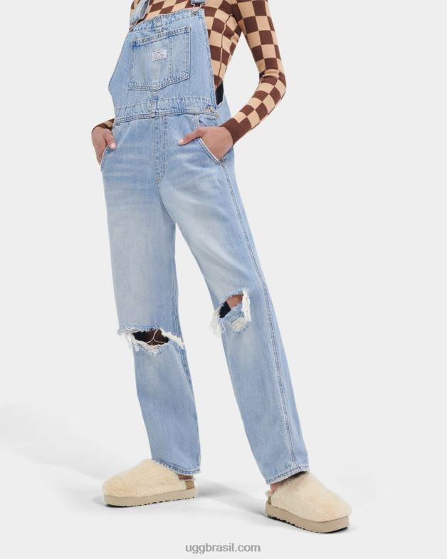 natural 4VTTD2101 UGG mulheres slide de açúcar penugem