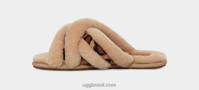 natural 4VTTD41 UGG mulheres scuffita manchado