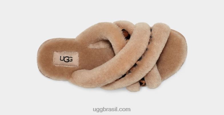 natural 4VTTD41 UGG mulheres scuffita manchado