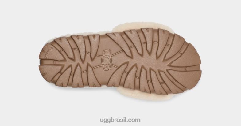 natural 4VTTD583 UGG mulheres gráfico cozetta encaracolado