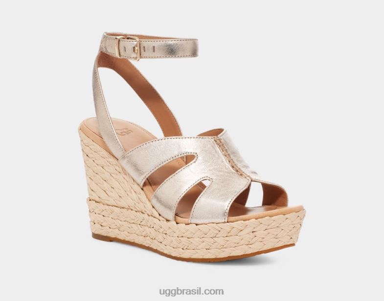 ouro pálido metálico 4VTTD862 UGG mulheres carena
