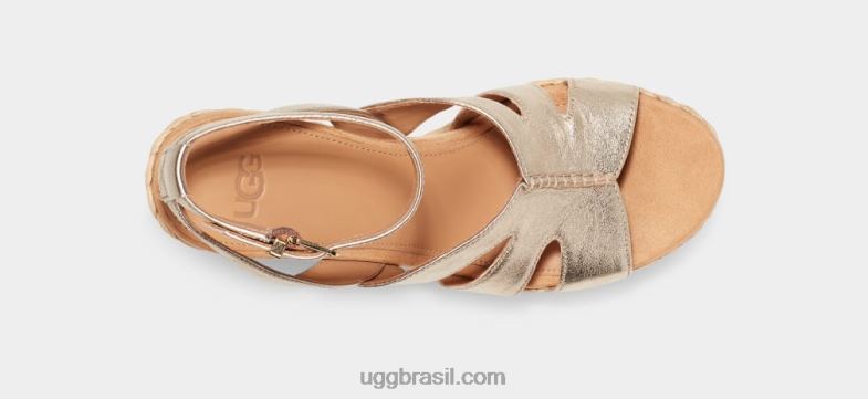 ouro pálido metálico 4VTTD862 UGG mulheres carena