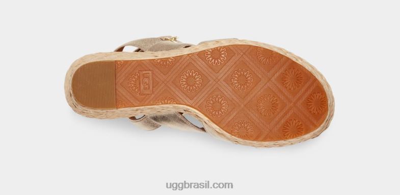 ouro pálido metálico 4VTTD862 UGG mulheres carena