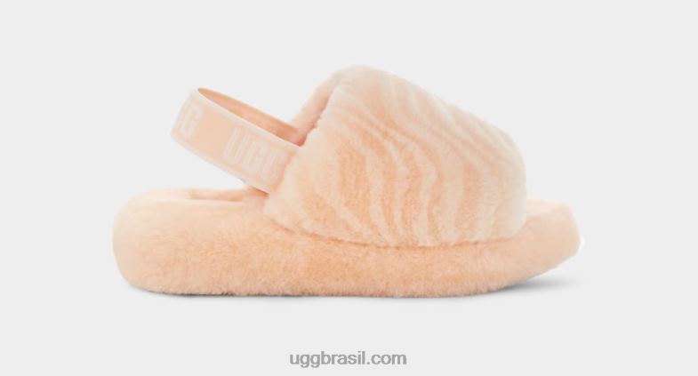 penugem de pêssego 4VTTD810 UGG mulheres fofo sim ondulado