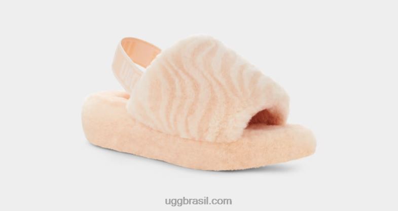 penugem de pêssego 4VTTD810 UGG mulheres fofo sim ondulado