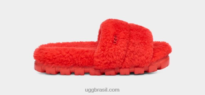 pimentão vermelho 4VTTD432 UGG mulheres cozetta encaracolado