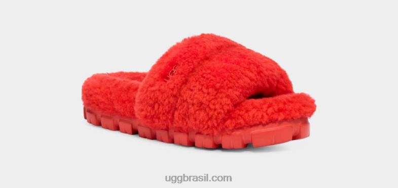pimentão vermelho 4VTTD432 UGG mulheres cozetta encaracolado