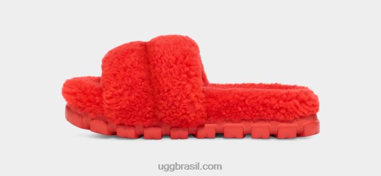 pimentão vermelho 4VTTD432 UGG mulheres cozetta encaracolado