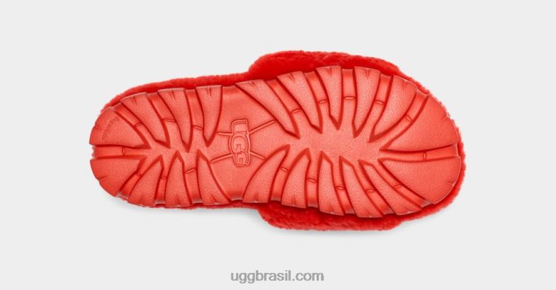 pimentão vermelho 4VTTD432 UGG mulheres cozetta encaracolado