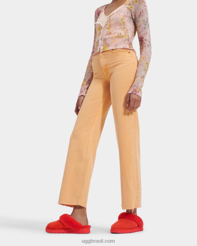 pimentão vermelho 4VTTD611 UGG mulheres chinelo clássico ii