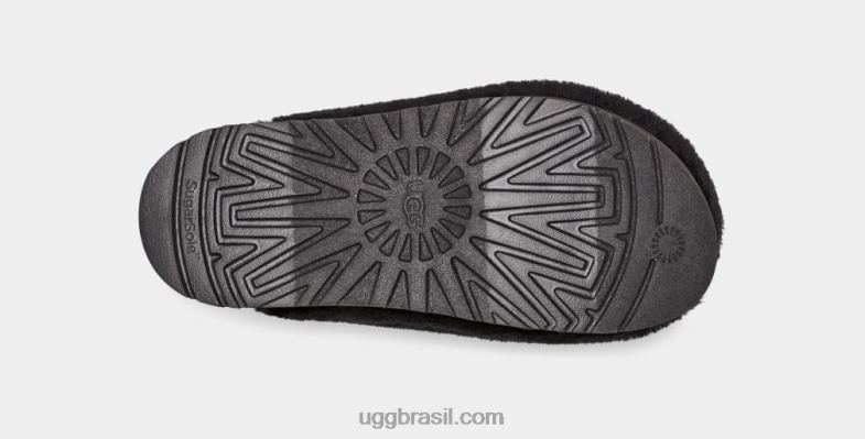 preto 4VTTD2100 UGG mulheres slide de açúcar penugem