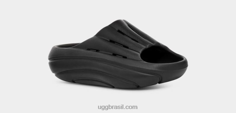 preto 4VTTD381 UGG mulheres slide de espuma