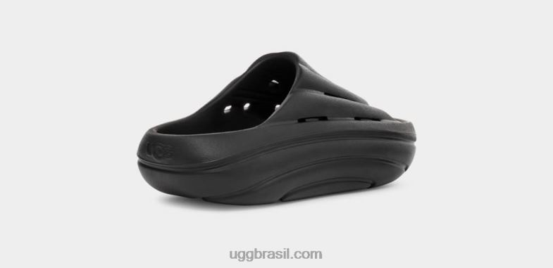 preto 4VTTD381 UGG mulheres slide de espuma