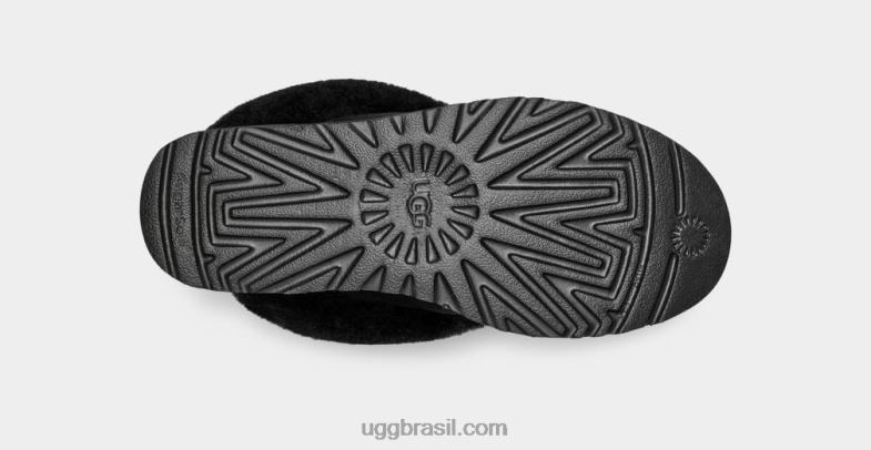 preto 4VTTD398 UGG mulheres chinelo clássico ii