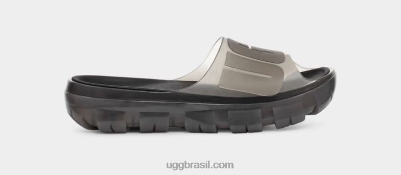 preto 4VTTD402 UGG mulheres slide de gelatina transparente