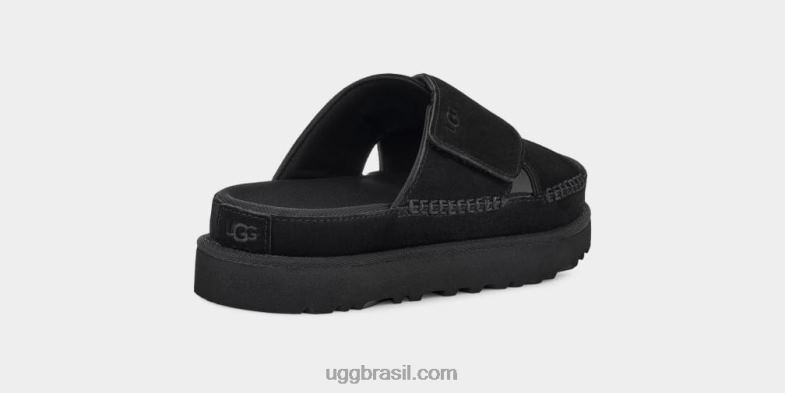 preto 4VTTD439 UGG mulheres slide transversal goldenstar