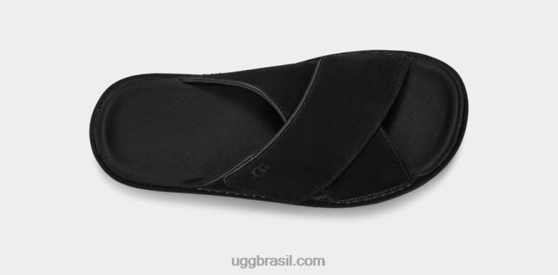 preto 4VTTD439 UGG mulheres slide transversal goldenstar