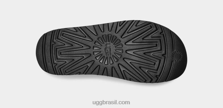 preto 4VTTD439 UGG mulheres slide transversal goldenstar