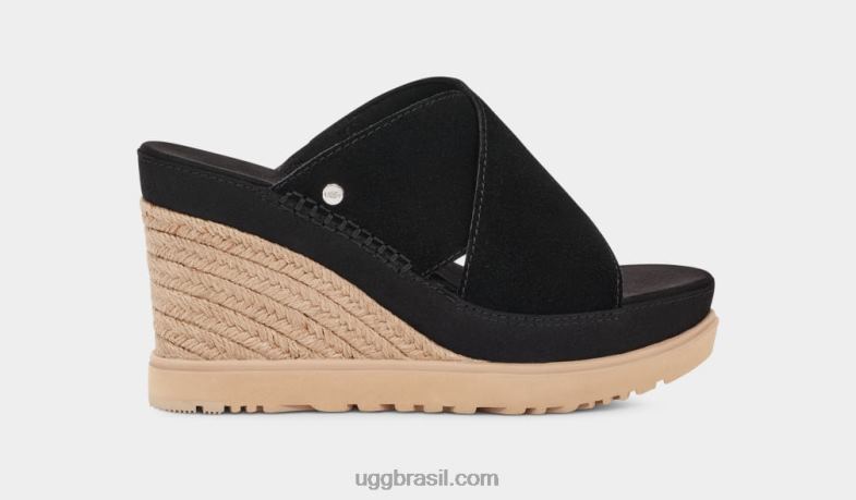preto 4VTTD453 UGG mulheres escorregador do abade
