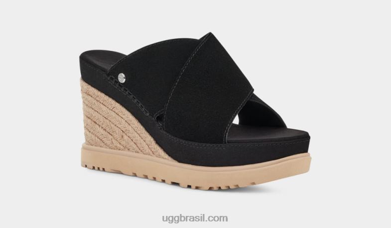preto 4VTTD453 UGG mulheres escorregador do abade