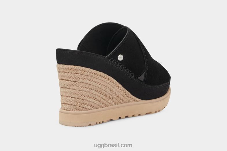 preto 4VTTD453 UGG mulheres escorregador do abade
