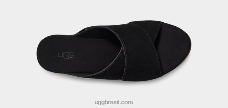 preto 4VTTD453 UGG mulheres escorregador do abade