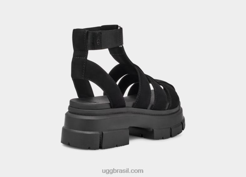 preto 4VTTD467 UGG mulheres ashton strappy