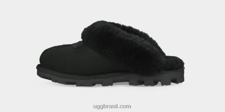 preto 4VTTD487 UGG mulheres chinelo coquete
